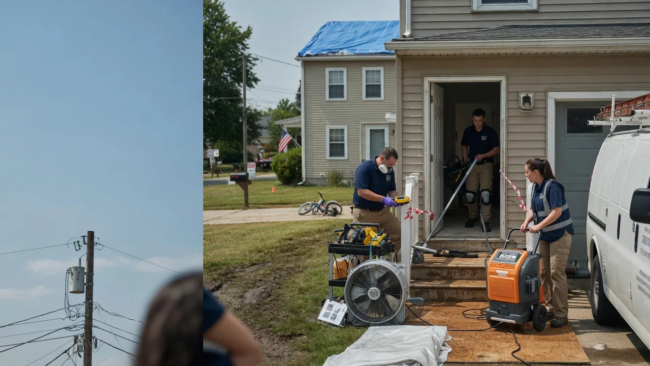Water Damage Repair in Pottsville, TX near me
